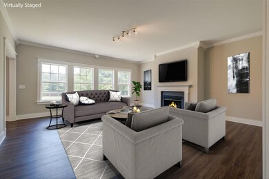 Extra Large Den/Living Room facing backyard. (Note