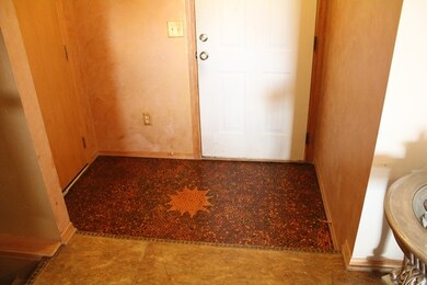 Custom designed penny entryway