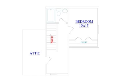 Conifer second floor plan
