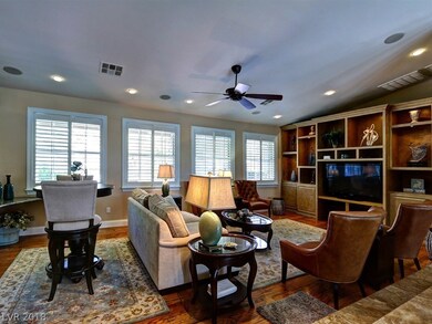 Family room with lots of natural light, surround s