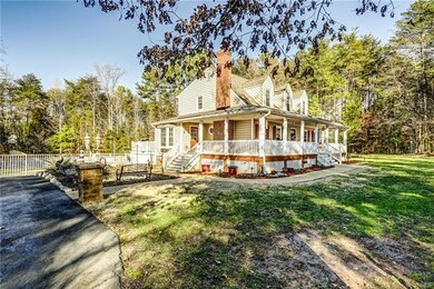 Low Maintenance Vinyl Siding, Thermal Windows; Oversized 8' Full Country Front Porch - Beautiful Setting!