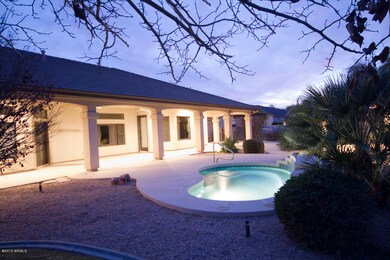 Covered Patio Entire Back of Home