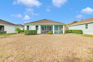 GOOD SIZED REAR YARD WITH VIEW OF POND