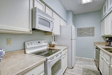Clean, light appliances and the refrigerator conve