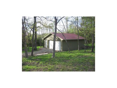 Nice size garage to store your lake toys.