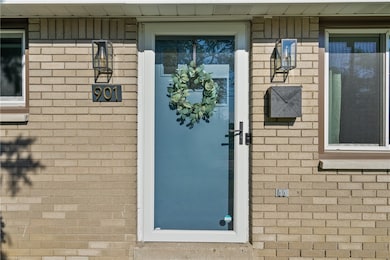 Another update - a newer screen door.