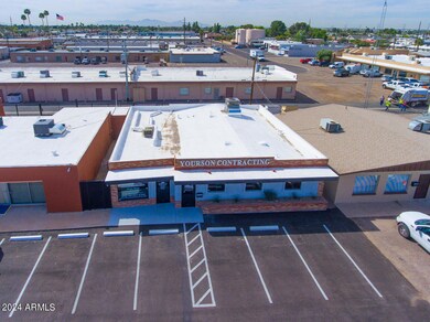 front parking lot