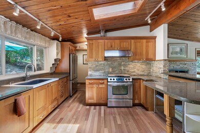 Kitchen is Adjacent to Living Room