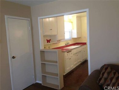 Entrance into the mid-century kitchen