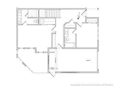 Exterior Front. Lower floor plan
