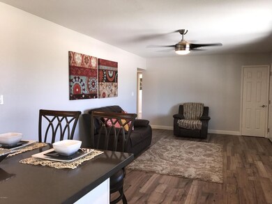 Living Area from Kitchen