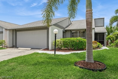 Ranch-style house and nice yard