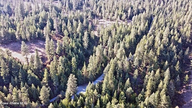 Drone-Bottom line of property looking up