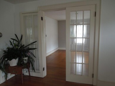 French doors to formal dining room.