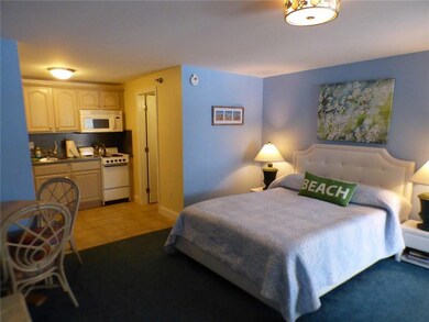 This unit has its own kitchenette...