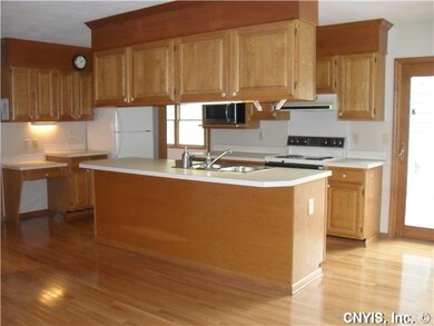 Kitchen. View of the kitchen with brand new hard w