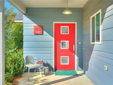 Covered front porch