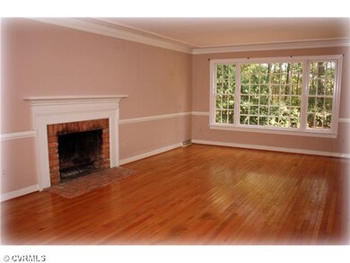 Living Room - Large, Open Living Room with Wood Bu