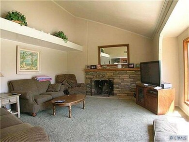 The Plymouth model offers a large living room with
