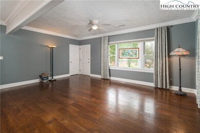 Front entry into living room.