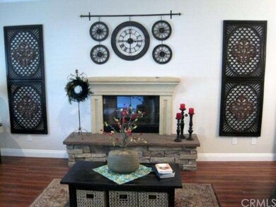 Living room with gas fireplace