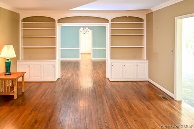 Built-In Cabinetry in Living Room.