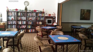 Library, game room