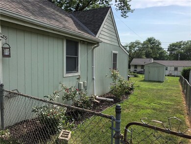 North side outside view of house