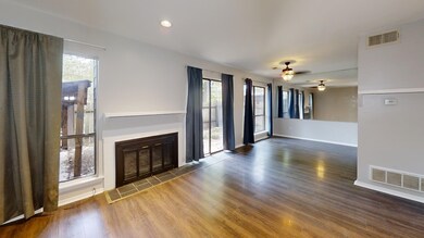 Unfurnished living room with plenty of natural lig