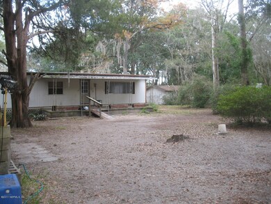 Front of Mobile Home