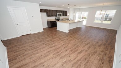 Great room and kitchen Durham