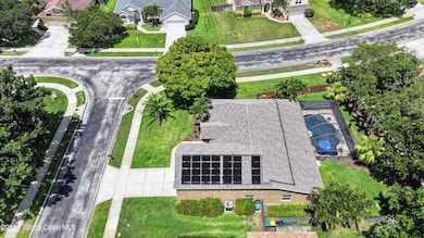 Aerial of Side of Home