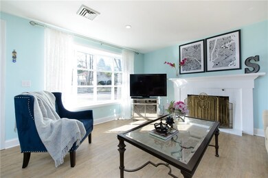 Beautiful sunny front window adds character.