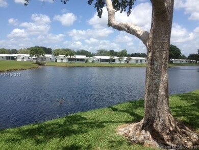 Backyard lake view