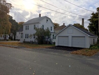 Nice corner lot with garage off the...