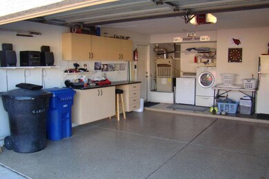 1318 S Quinn Left View of Garage with La