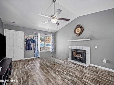 Living room towards front