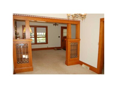 Dining Area. Formal dining room with built-in book