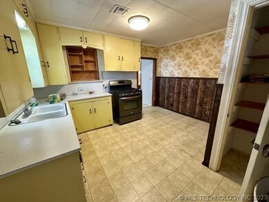 kitchen with pantry