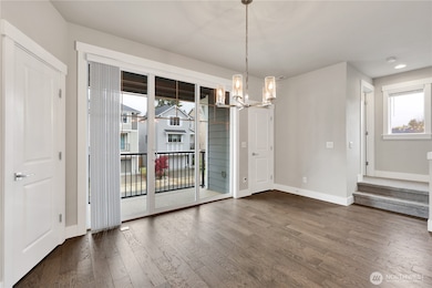 Dining area with two walk in pantries!