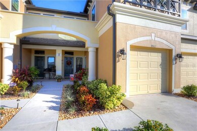 Attached Garage and walkway to your front door. (R