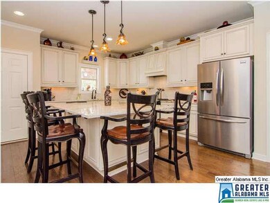 The kitchen is fabulous with huge island/breakfast
