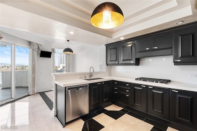 Kitchen featuring appliances with stainless steel