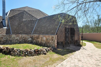 front gated entrance to home