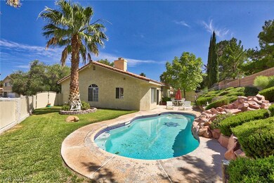 Large beautifully landscaped backyard with Pool &