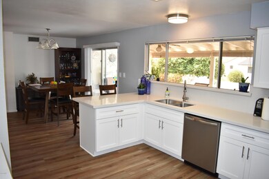 Quartz Counters / Under Mount Sink