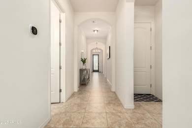 Arched Hallway Entrance