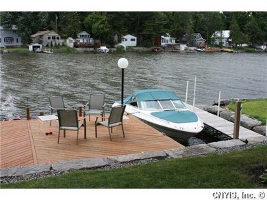 Waterfront/Dock/Pier Deck hanging over water and d