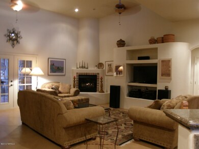 Great Room View from Kitchen Area