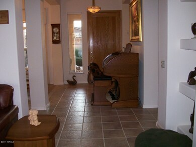 Front Entry Foyer with Tile Floors